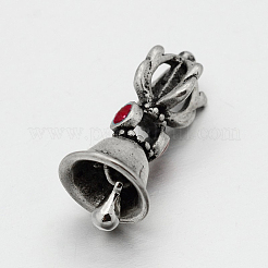 Dorje vajra латунные эмалевые буддийские подвески&nbsp;KK-F0297-17B-NR