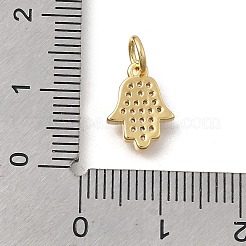 Латунные микро проложить кубического циркония подвески&nbsp;KK-D431-073A-G