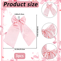 Décorations de fête en polyester avec nœud papillon&nbsp;AJEW-WH0752-237A