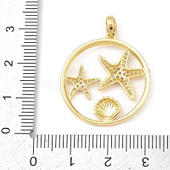 Ocean Messing Micro Pave Zirkonia Anhänger&nbsp;LS-KK-K411-04C-G