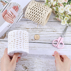 Лента из бумаги рафия длиной 200 м.&nbsp;OCOR-WH20003-02D