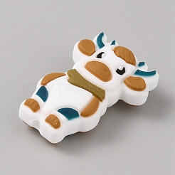 Экологически чистые силиконовые бусины для крупного рогатого скота&nbsp;SIL-SZC0007-01B