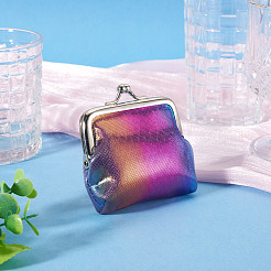 Carteras de tela iridiscente&nbsp;AJEW-TADJ0001-14A