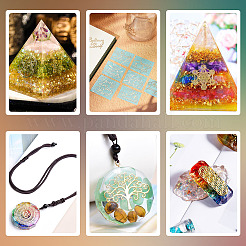 9 autocollant photo en acier au carbone&nbsp;DIY-OC0009-17B