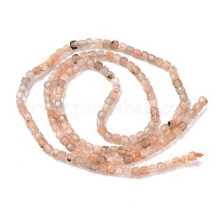 Natürliche sunstone Perlen Stränge&nbsp;G-RM241221-K13