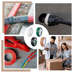 4 шт. двухцветная тканевая клейкая лента&nbsp;DIY-NB0014-77