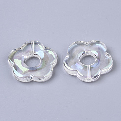 Прозрачные акриловые бусины&nbsp;X-PACR-R246-031