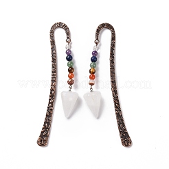 Закладка из натурального кристалла кварца&nbsp;AJEW-C025-01J