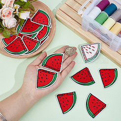 Wassermelonen-Polyester-Stickerei-Aufnäher&nbsp;PATC-WH0009-86
