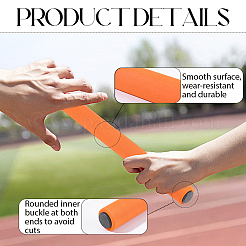 3 bâton de relais en acier inoxydable 304&nbsp;AJEW-CN0005-96
