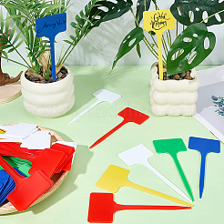 50 Stück 5 Farben Kunststoff-Pflanzenetiketten&nbsp;FIND-SP0005-64