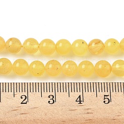 Янтарные шарики нити&nbsp;G-L095-B01-6mm-01
