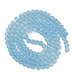 Выпечка окрашенные стеклянные бусины пряди&nbsp;DGLA-Q023-6mm-DB46