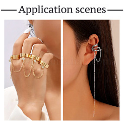 Текстурированные кабельные цепи из нержавеющей стали 304&nbsp;DIY-BY0001-43