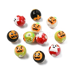 16 шт. 4 стиля наборы для самостоятельного изготовления бусин на тему Хэллоуина&nbsp;DIY-CJ0003-11