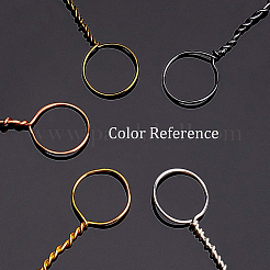 Круглая медная проволока для изготовления ювелирных изделий&nbsp;CWIR-BC0004-0.7mm-05