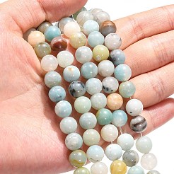 Натуральный цветок амазонитовые бусины пряди&nbsp;G-D608-8mm