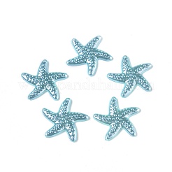 Смола жемчужный кабошоны&nbsp;LS-RESI-WH0008-16G