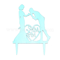 Valentinstag diy acryl kuchen kartendekoration&nbsp;AJEW-WH0248-12A