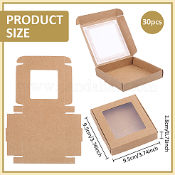 Boîtes cadeaux en carton pour emballages cadeaux&nbsp;CON-WH0095-247A