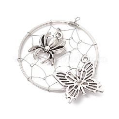 Подвески из цинкового сплава в тибетском стиле на Хэллоуин&nbsp;PALLOY-JF02652