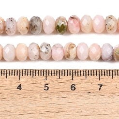 Натуральный розовый опал бусы пряди&nbsp;G-C259-A50-5x8mm