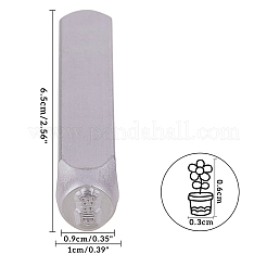 Eisen Metallstempel&nbsp;AJEW-BC0005-56B