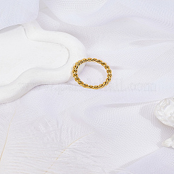 1 шт. перстни из нержавеющей стали для женщин и мужчин&nbsp;RJEW-LP0002-34