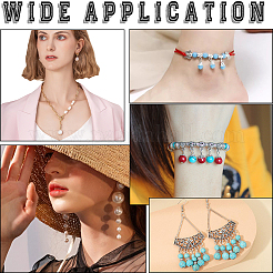 600 шт. 2 цвета фурнитуры для бижутерии&nbsp;KK-SP0001-72A