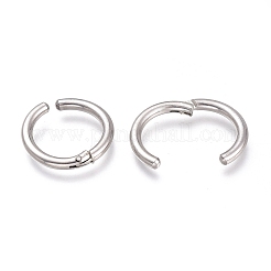 Orecchini a clip in acciaio inossidabile 201 anti-ossidazione&nbsp;EJEW-L256-04C-P