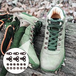 Крючки шнурка сплава ботинка&nbsp;PALLOY-NB0001-12B