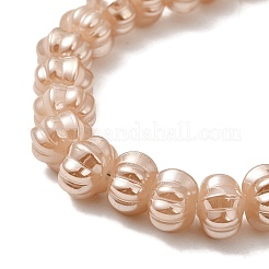 Cuentas de vidrio electrochapadas con brillo de perla&nbsp;GLAA-G106-02A-PL02
