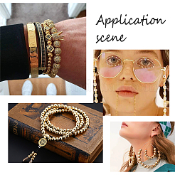 200 kit de fabrication de bracelets extensibles en perles d'hématite synthétiques non magnétiques électrolytiques&nbsp;DIY-SC0014-92B-G