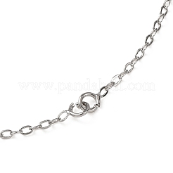 1.5 mm Messingkabelkette zum Herstellen einer Halskette&nbsp;NJEW-A071-14P