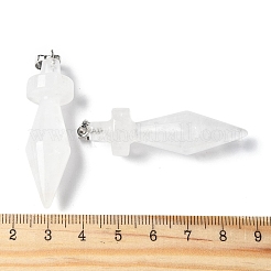 Природного кварца хрустальных подвесок&nbsp;G-C187-03I