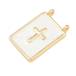 Латунь эмаль подвески&nbsp;KK-L251-01G-B04