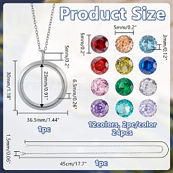 Комплекты украшений для подвесок-медальонов&nbsp;DIY-PH0029-92P-01