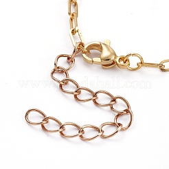Bracelets en laiton à maillons en zircone cubique transparent&nbsp;BJEW-JB05126-02