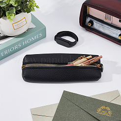 Чехол для ручки из искусственной кожи с принтом личи&nbsp;AJEW-WH0415-89B