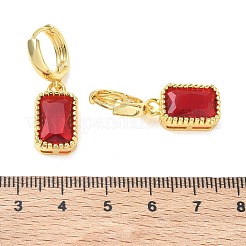 Ohrhänger aus Messing und Glas für Damen&nbsp;KK-CBA760A-04G