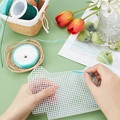 Harz-Mesh-Canvas-Taschenblätter&nbsp;DIY-WH0260-15