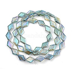 FilI di perline in vetro placcato&nbsp;EGLA-B010-01A-FR02