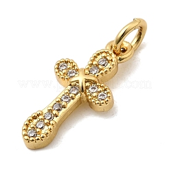 Латунные микро проложить кубического циркония подвески&nbsp;KK-I360-006G-03