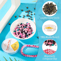 Kits de fabrication de colliers/bracelets DIY&nbsp;DIY-TAC0032-18H