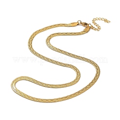 Collares de cadena de espiga de acero inoxidable 304&nbsp;NJEW-P282-02G