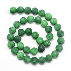 Natürliche weiße Jade Perlenstränge&nbsp;G-R297-10mm-53