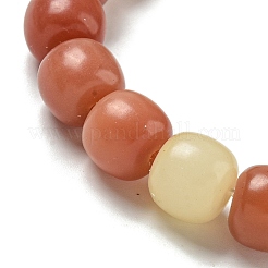 Натуральный браслет из бусин из дерева бодхи для женщин&nbsp;BJEW-C077-02