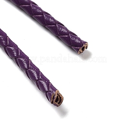 Cordon en cuir tressé&nbsp;VL3mm-27