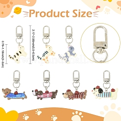 Подвесные украшения из смолы&nbsp;HJEW-YW00333