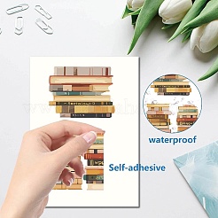 8 adesivo per finestra in plastica rettangolare di 8 stili&nbsp;DIY-WH20015-018